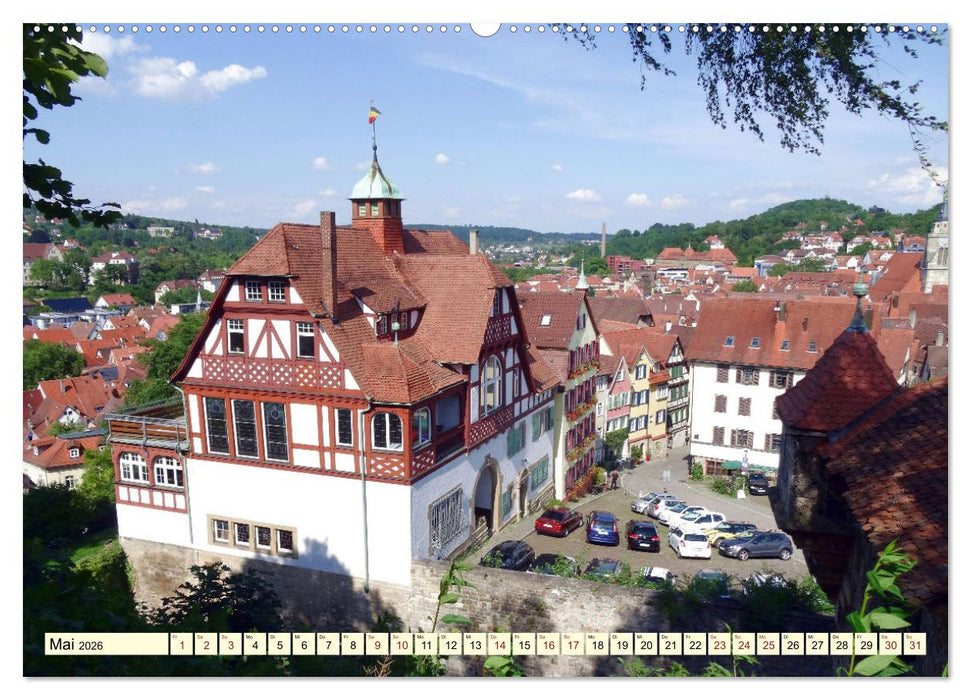 Unterwegs in Tübingen (CALVENDO Premium Wandkalender 2026)
