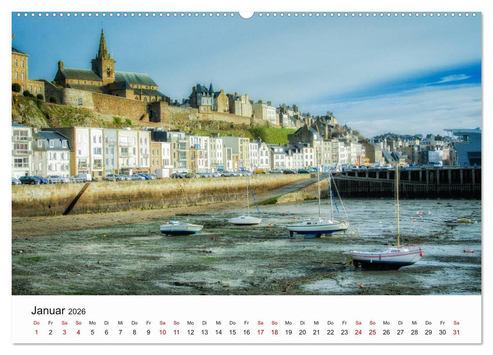 Unterwegs in der Normandie (CALVENDO Premium Wandkalender 2026)