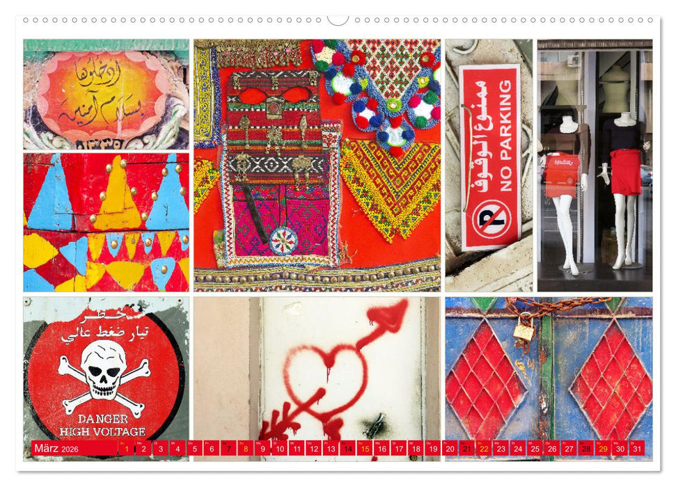 Saudi Arabiens Farben (CALVENDO Wandkalender 2026)