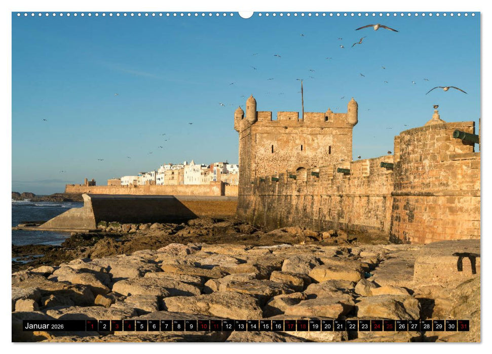 Marokko - Essaouira (CALVENDO Premium Wandkalender 2026)