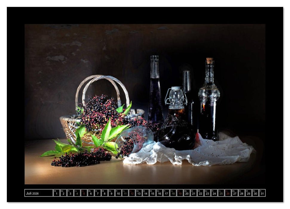 Früchte Stilleben (CALVENDO Premium Wandkalender 2026)