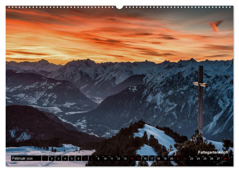 Tirol 2026 - die schönsten Plätze (CALVENDO Premium Wandkalender 2026)