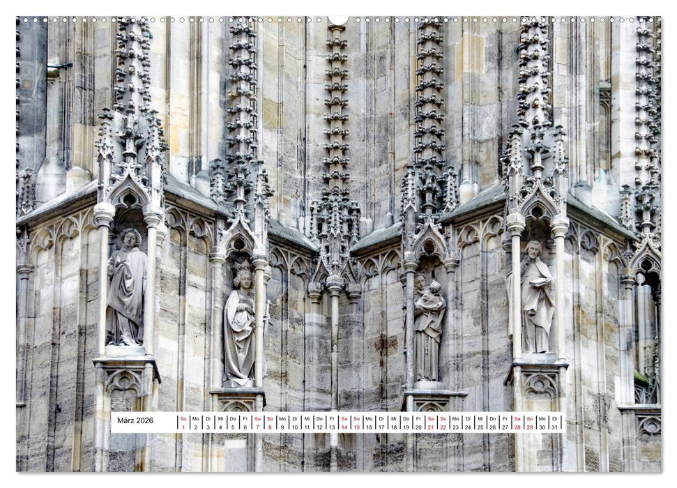 Wien Facettenreiche Metropole (CALVENDO Premium Wandkalender 2026)