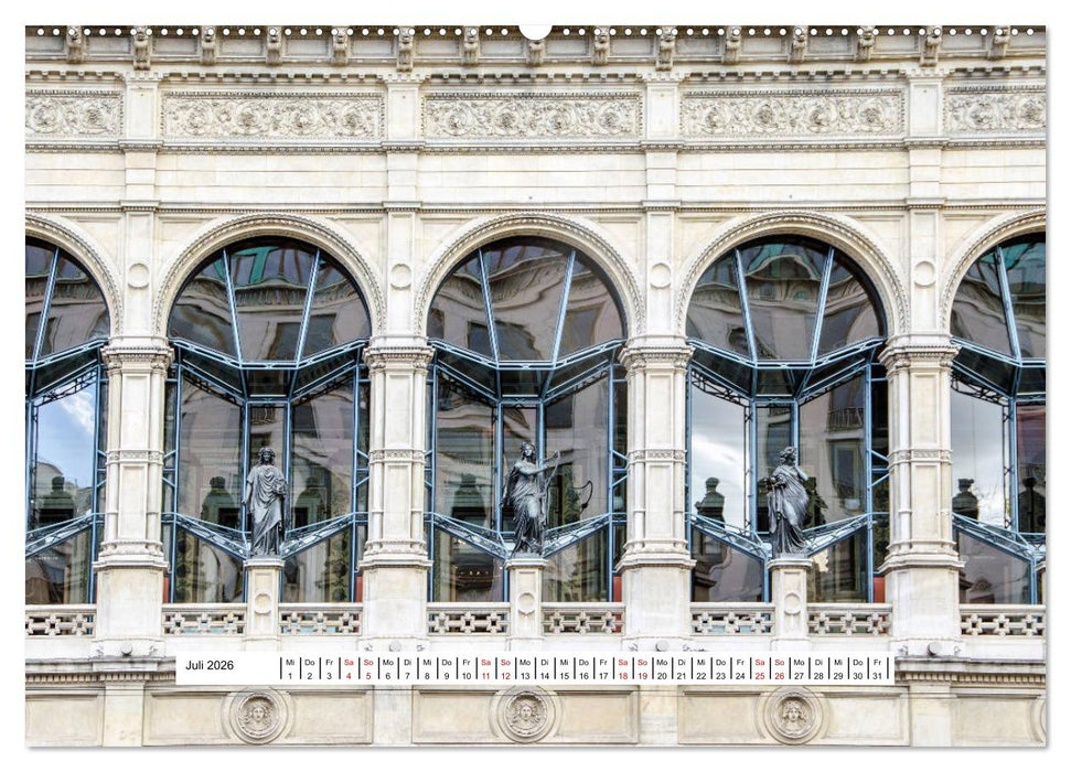 Wien Facettenreiche Metropole (CALVENDO Premium Wandkalender 2026)