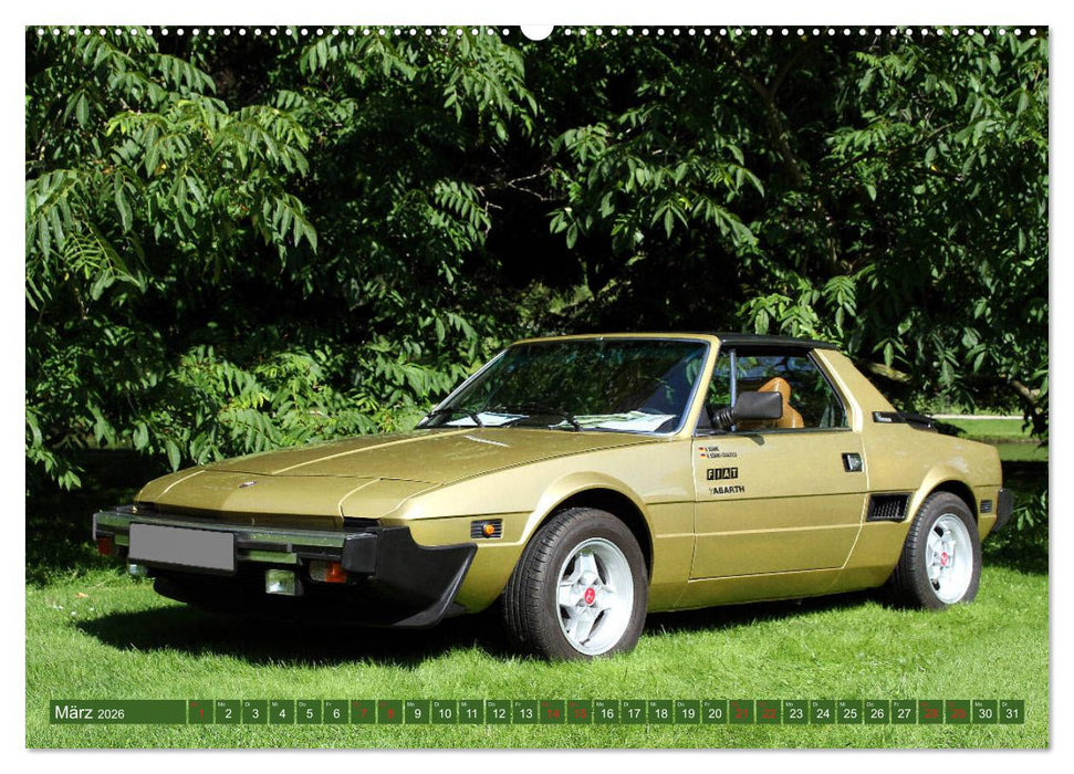 Oldtimer - Fahrzeuge die Geschichte schrieben (CALVENDO Premium Wandkalender 2026)