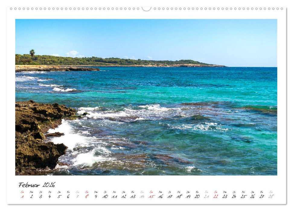 MALLORCA, Meine Balearische Insel (CALVENDO Premium Wandkalender 2026)