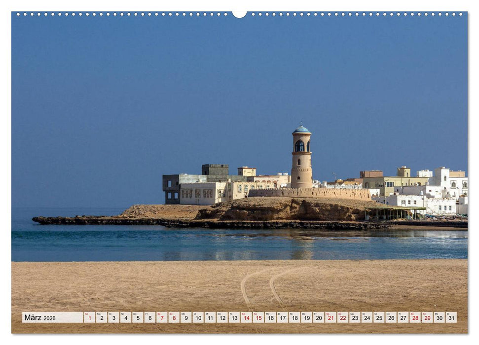 Oman - Eine Fotoreise (CALVENDO Premium Wandkalender 2026)