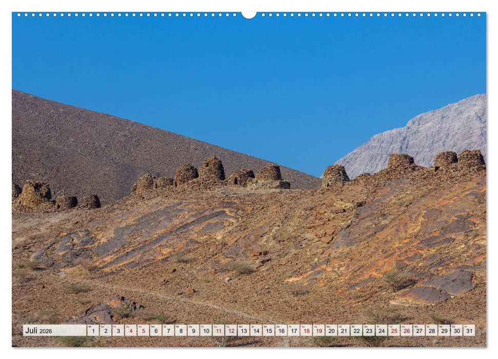 Oman - Eine Fotoreise (CALVENDO Premium Wandkalender 2026)