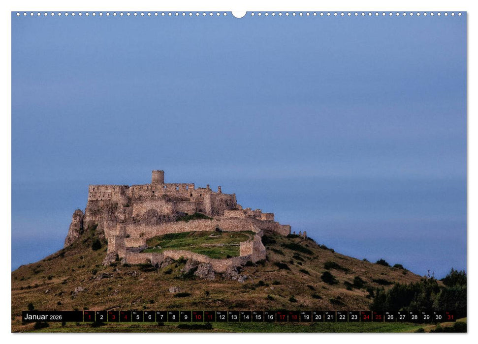 Slowakei - Reise durch das wilde Land (CALVENDO Premium Wandkalender 2026)