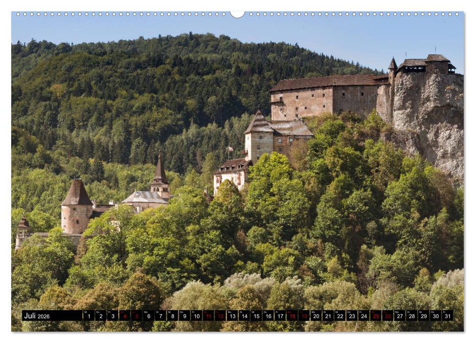 Slowakei - Reise durch das wilde Land (CALVENDO Premium Wandkalender 2026)