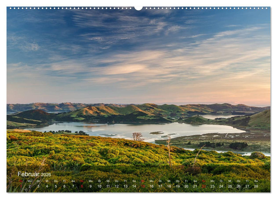 Neuseeland - Traumhafte Landschaften am anderen Ende der Welt (CALVENDO Premium Wandkalender 2026)
