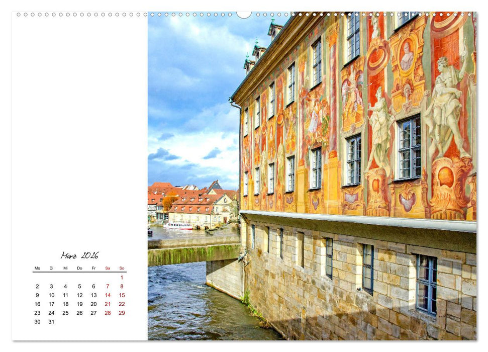 Reiseziel Bamberg (CALVENDO Premium Wandkalender 2026)