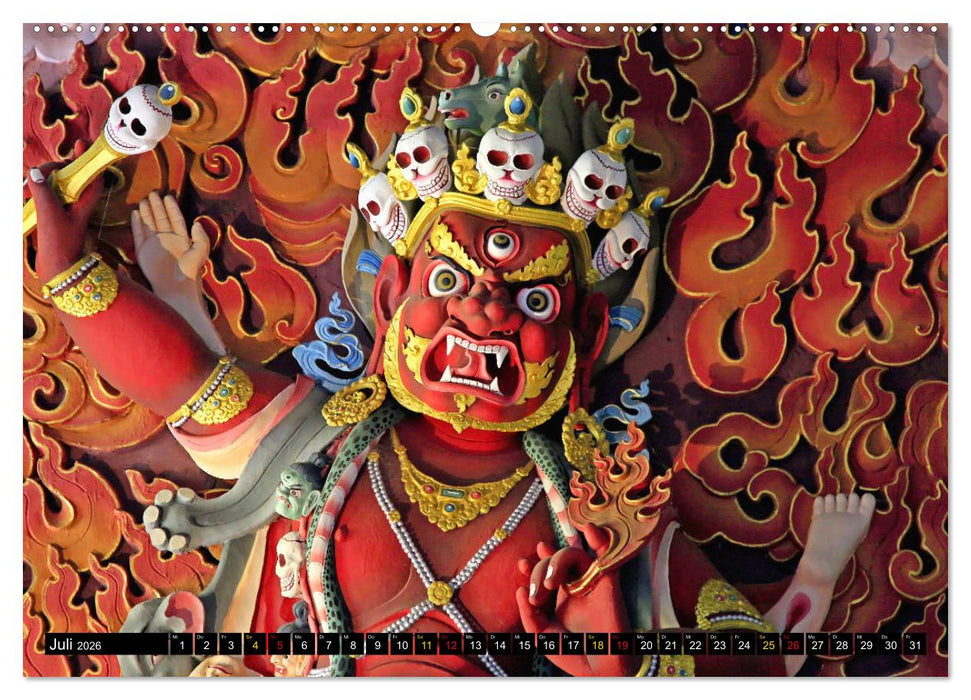 Königreich Bhutan - Juwel am Himalaya (CALVENDO Premium Wandkalender 2026)