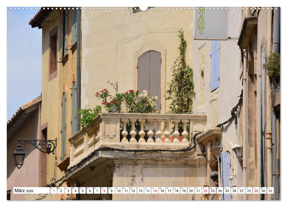 Arles entdecken (CALVENDO Premium Wandkalender 2026)