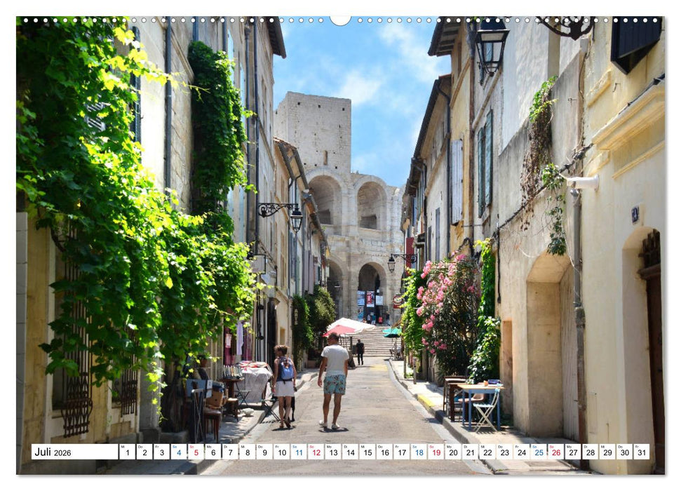 Arles entdecken (CALVENDO Premium Wandkalender 2026)