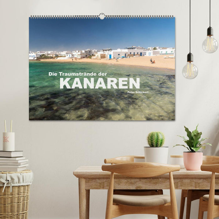 Die Traumstrände der Kanaren. (CALVENDO Wandkalender 2026)