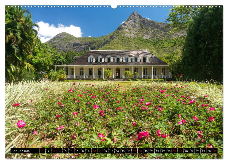 Trauminsel Mauritius (CALVENDO Premium Wandkalender 2026)