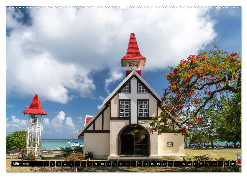 Trauminsel Mauritius (CALVENDO Premium Wandkalender 2026)