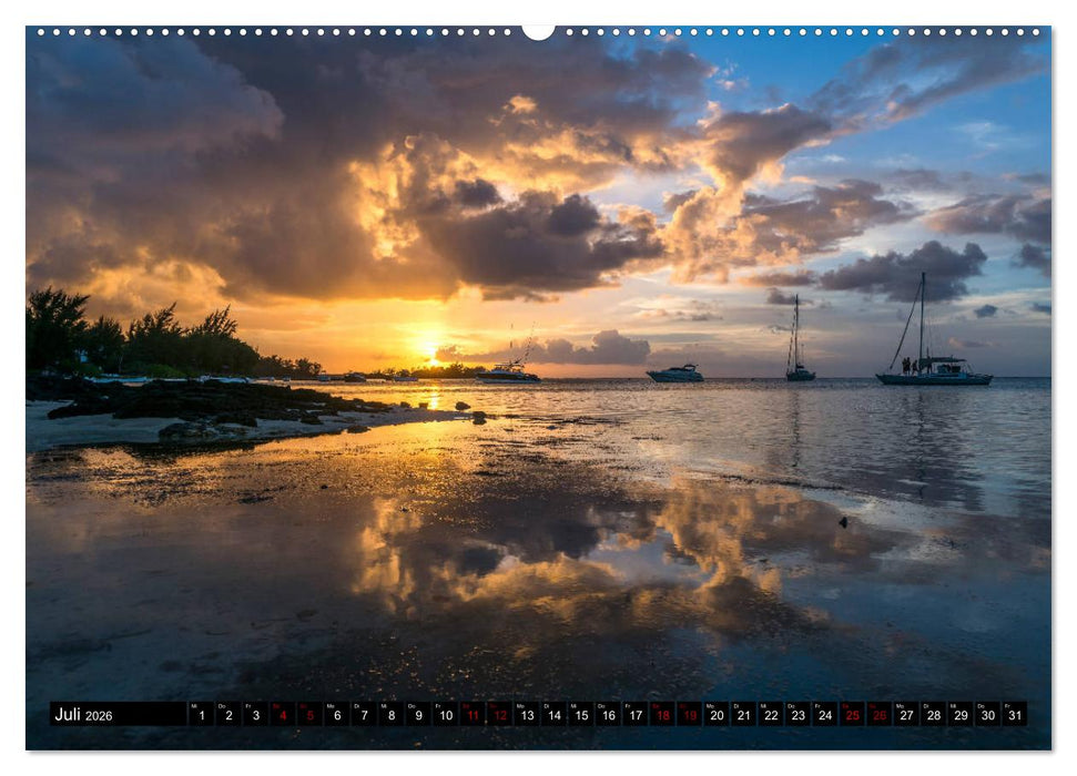 Trauminsel Mauritius (CALVENDO Premium Wandkalender 2026)