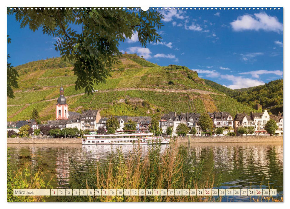 Die Mosel von Metz bis Koblenz (CALVENDO Premium Wandkalender 2026)