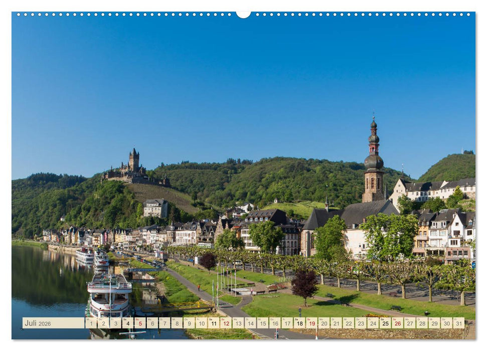 Die Mosel von Metz bis Koblenz (CALVENDO Premium Wandkalender 2026)