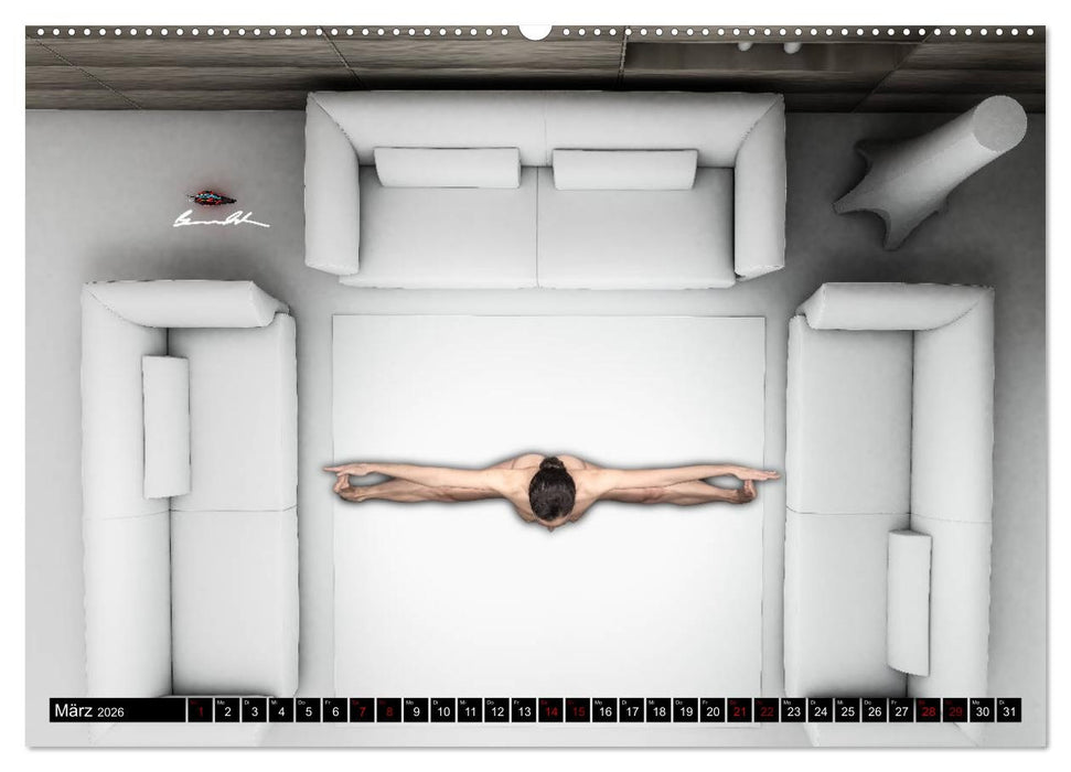 Der akrobatische Akt (CALVENDO Premium Wandkalender 2026)