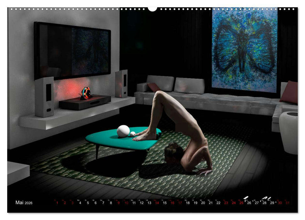 Der akrobatische Akt (CALVENDO Premium Wandkalender 2026)