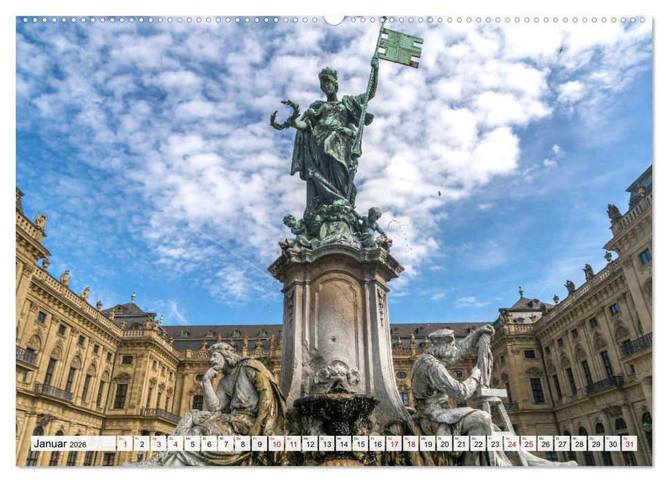 Die Romantische Strasse (CALVENDO Wandkalender 2026)