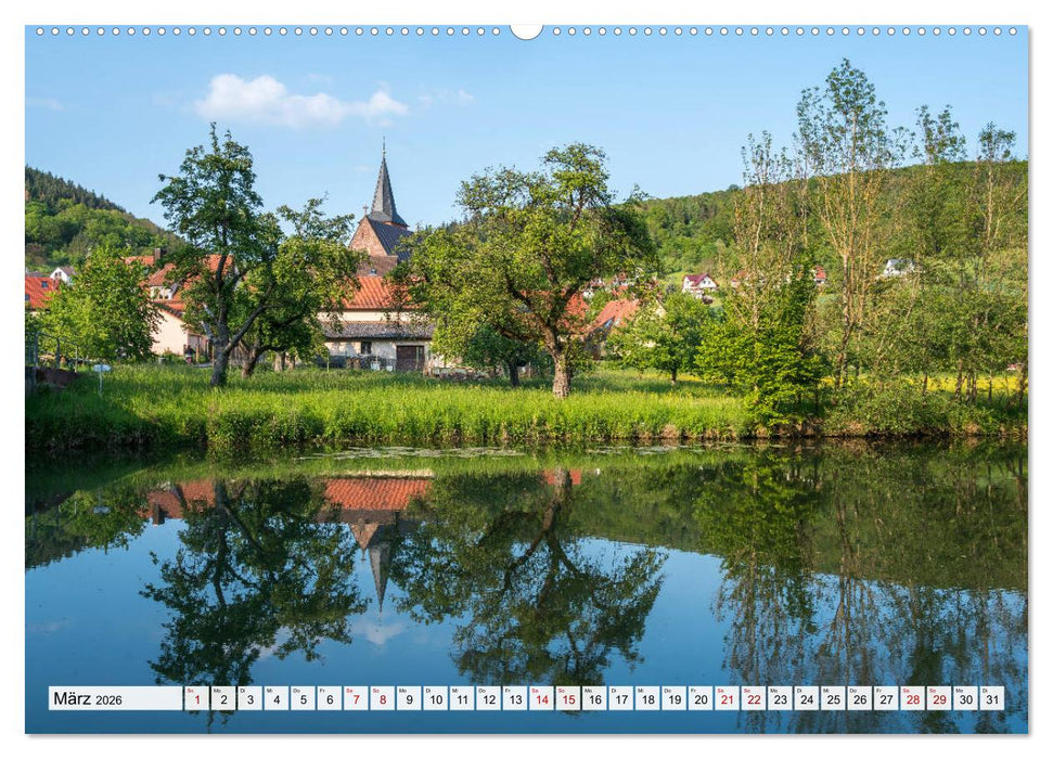 Die Romantische Strasse (CALVENDO Wandkalender 2026)