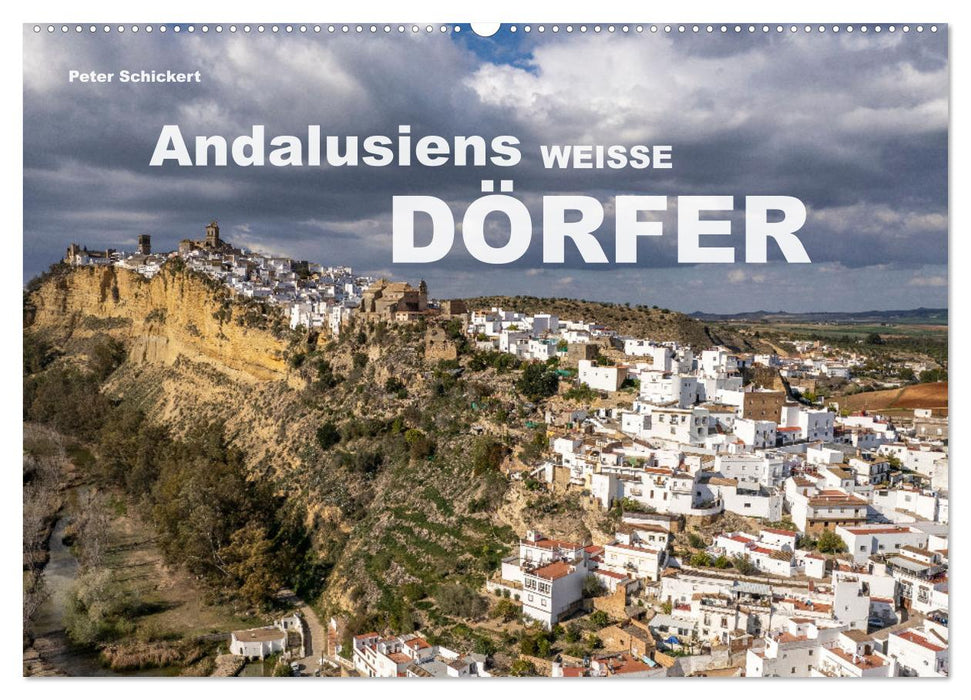 Andalusiens weisse Dörfer (CALVENDO Wandkalender 2026)