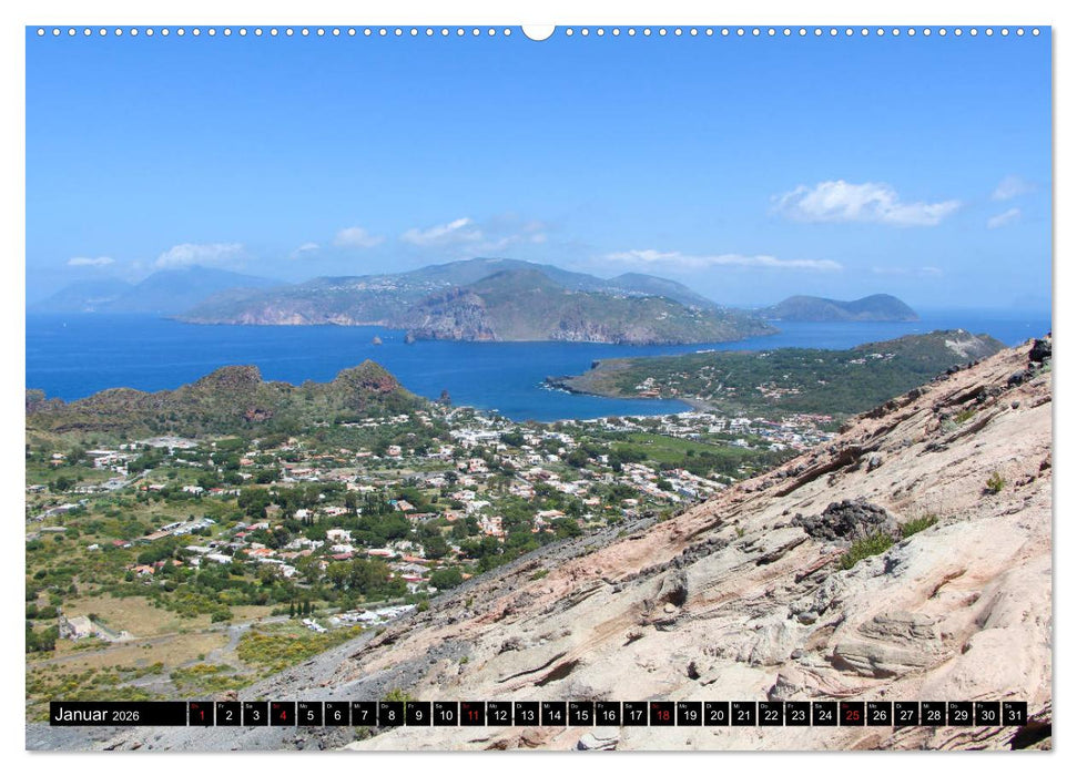 Äolische Inseln (CALVENDO Premium Wandkalender 2026)