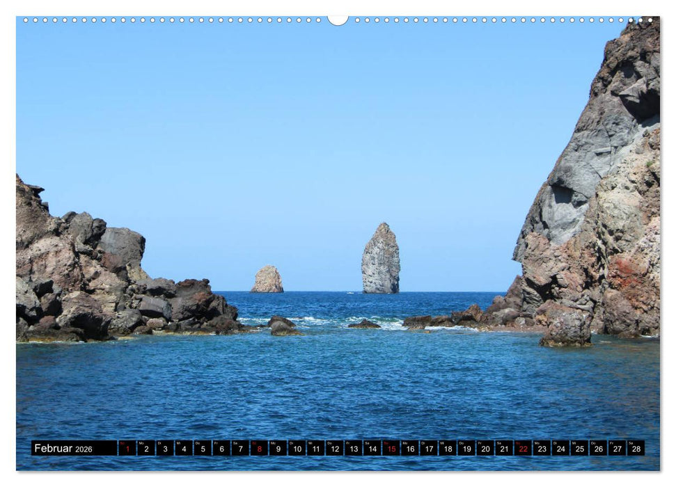 Äolische Inseln (CALVENDO Premium Wandkalender 2026)