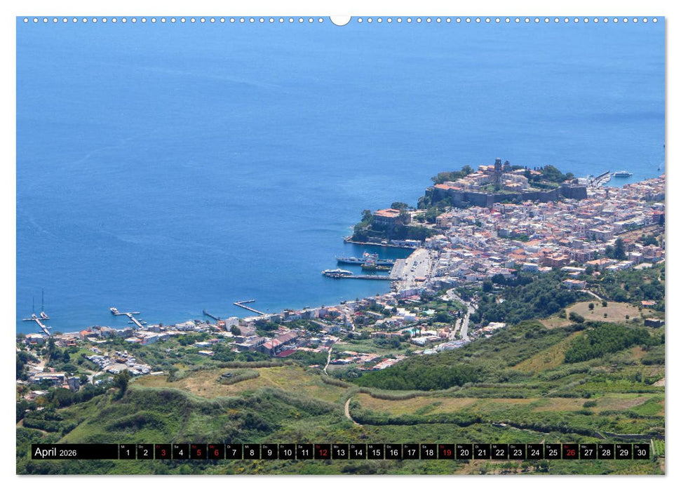 Äolische Inseln (CALVENDO Premium Wandkalender 2026)
