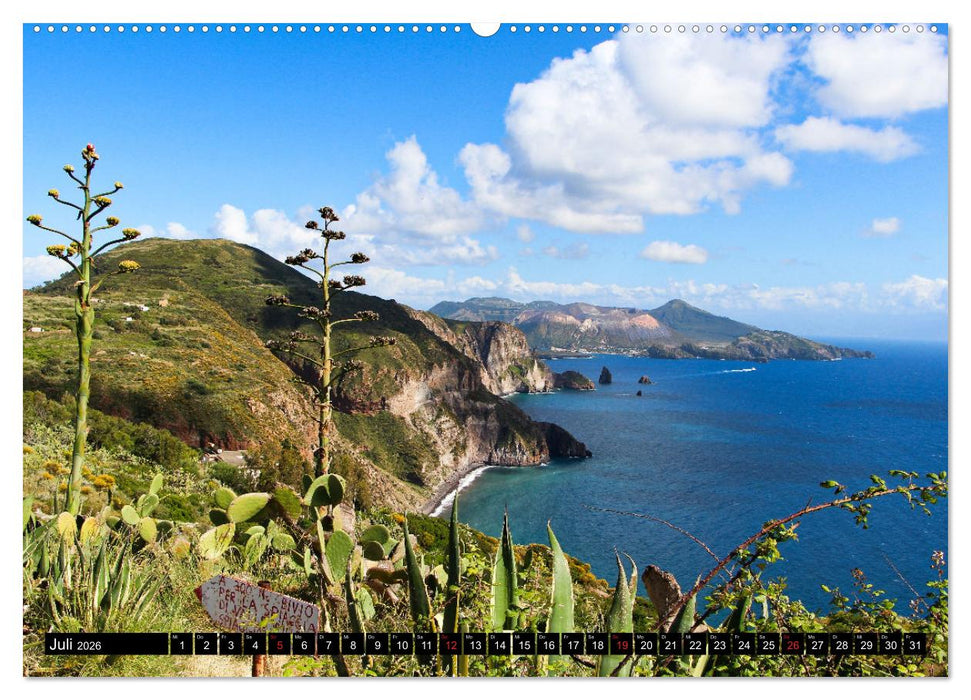 Äolische Inseln (CALVENDO Premium Wandkalender 2026)