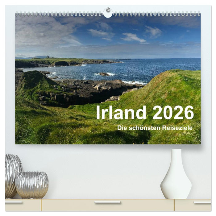 Irland 2026 - Die schönsten Reiseziele (CALVENDO Premium Wandkalender 2026)