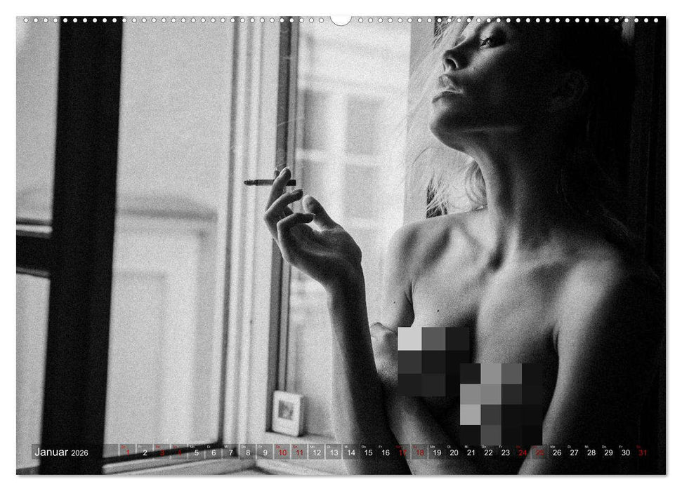 Du bist schön - Sinnliche Aktfotografien (CALVENDO Premium Wandkalender 2026)