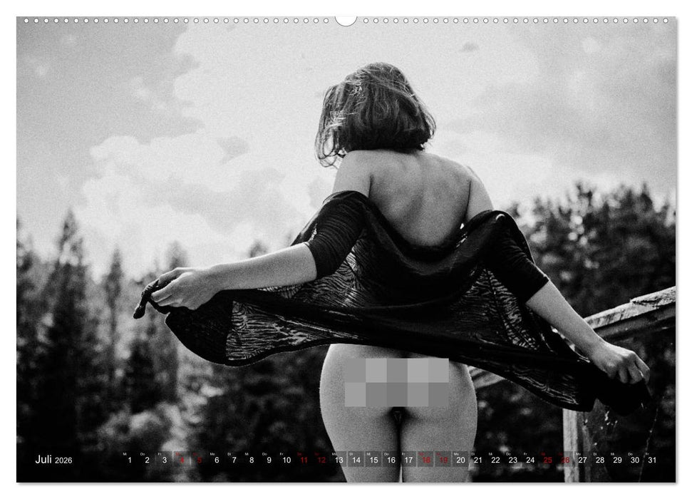 Du bist schön - Sinnliche Aktfotografien (CALVENDO Premium Wandkalender 2026)