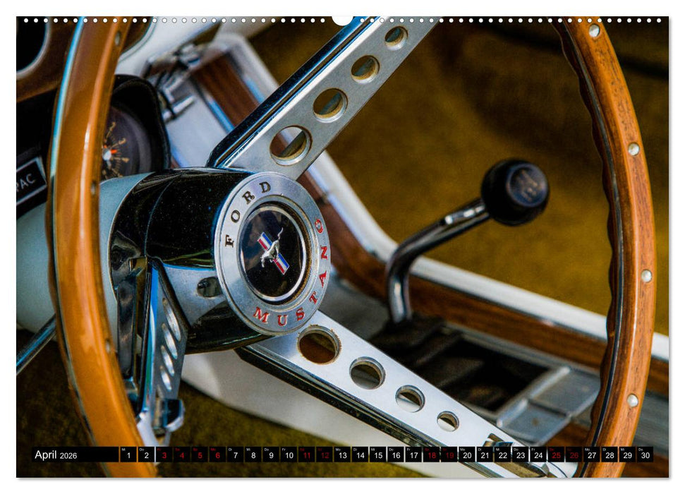 Ford Mustang - Die Legende (CALVENDO Premium Wandkalender 2026)