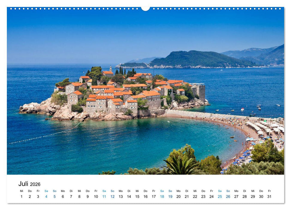 Juwelen des Balkans (CALVENDO Premium Wandkalender 2026)