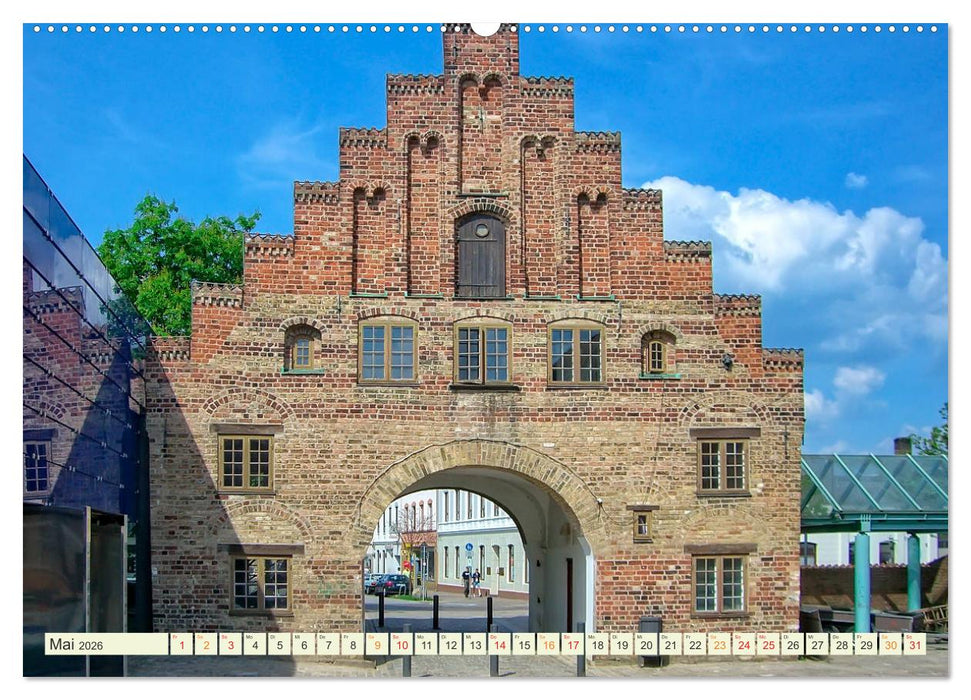 Bezauberndes Flensburg (CALVENDO Premium Wandkalender 2026)