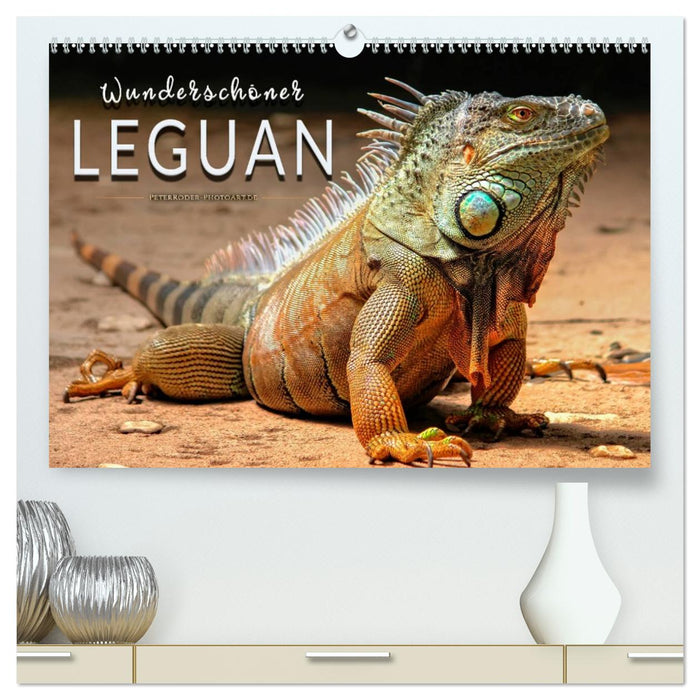 Wunderschöner Leguan (CALVENDO Premium Wandkalender 2026)