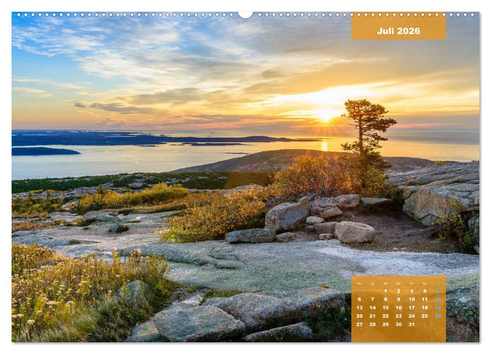 New England - Vielfalt einer Region (CALVENDO Premium Wandkalender 2026)