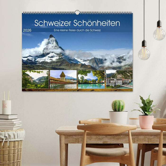 Schweizer Schönheiten (CALVENDO Wandkalender 2026)