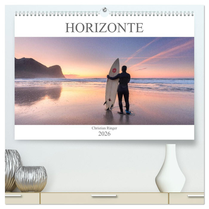Horizonte (CALVENDO Premium Wandkalender 2026)