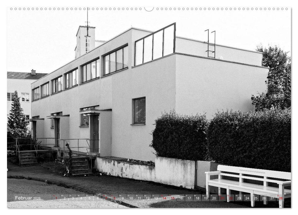 Die Weissenhof - Siedlung (CALVENDO Premium Wandkalender 2026)