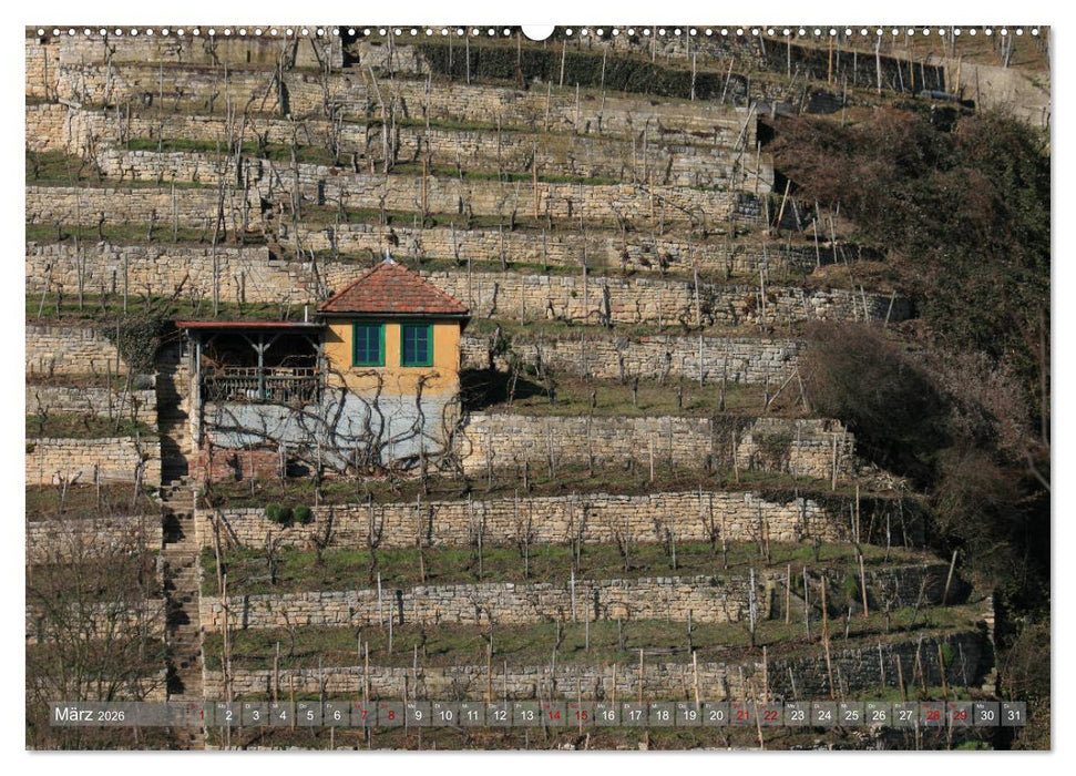 Weinberghäuschen - Schutz- und Werkzeughaus für den Weingärtner (CALVENDO Premium Wandkalender 2026)