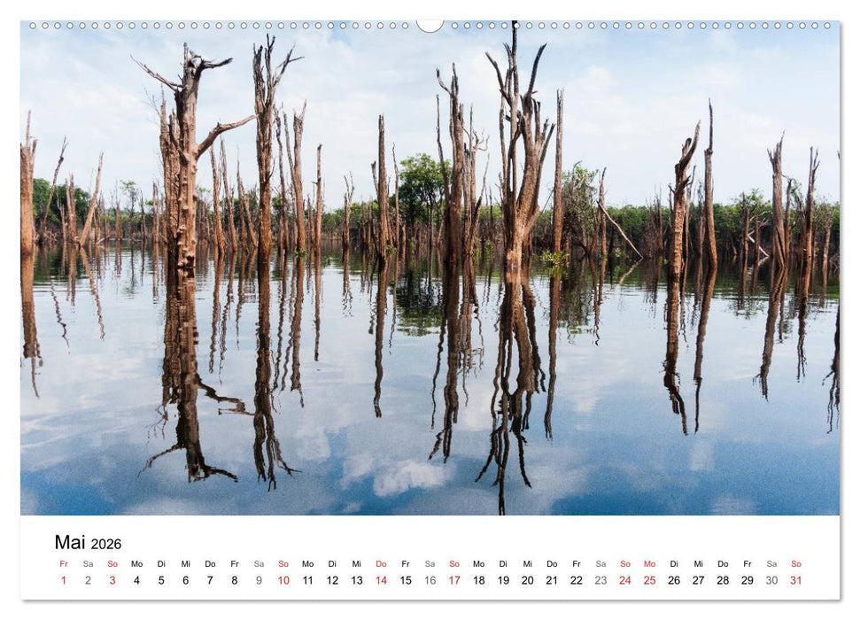 Mythos Amazonas - Naturparadies Brasiliens (CALVENDO Premium Wandkalender 2026)