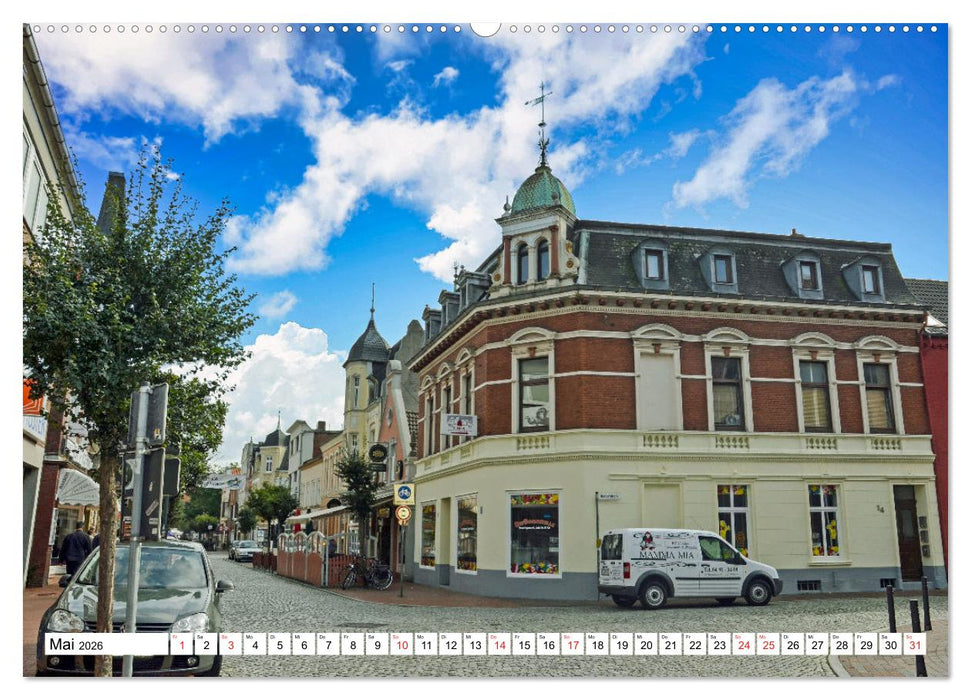 Leer - Perle Ostfrieslands (CALVENDO Wandkalender 2026)