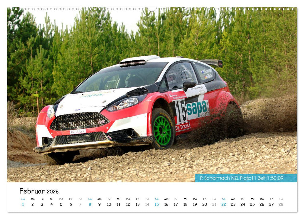 Lausitz-Rallye Kalender (CALVENDO Premium Wandkalender 2026)
