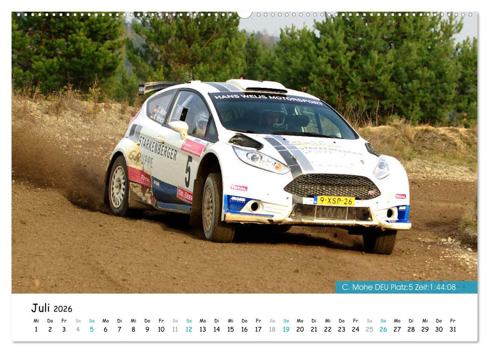 Lausitz-Rallye Kalender (CALVENDO Premium Wandkalender 2026)